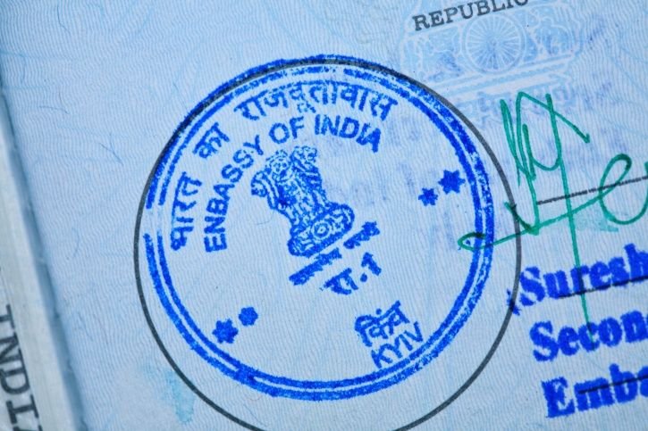 Indian Visa Stamping